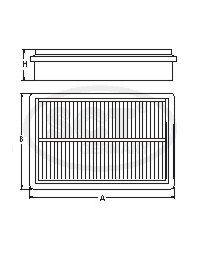 SCT GERMANY Gaisa filtrs SB 2201